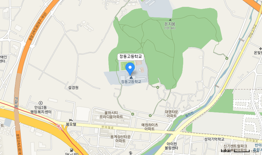 학교 찾아오시는 길 지도